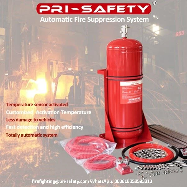 Water Foam Mist Automatic Fire Suppression Systems For Vehicle Engine