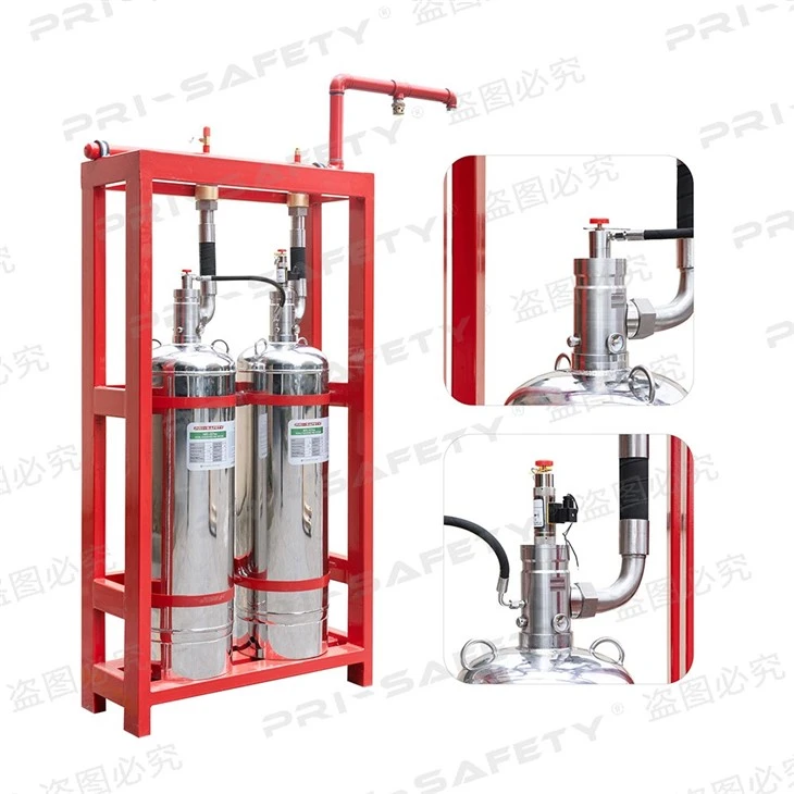 Clean Agent Fire Suppression System FM200 Novec 1230 Fire System For Control Rooms And Power Facilities suppliers